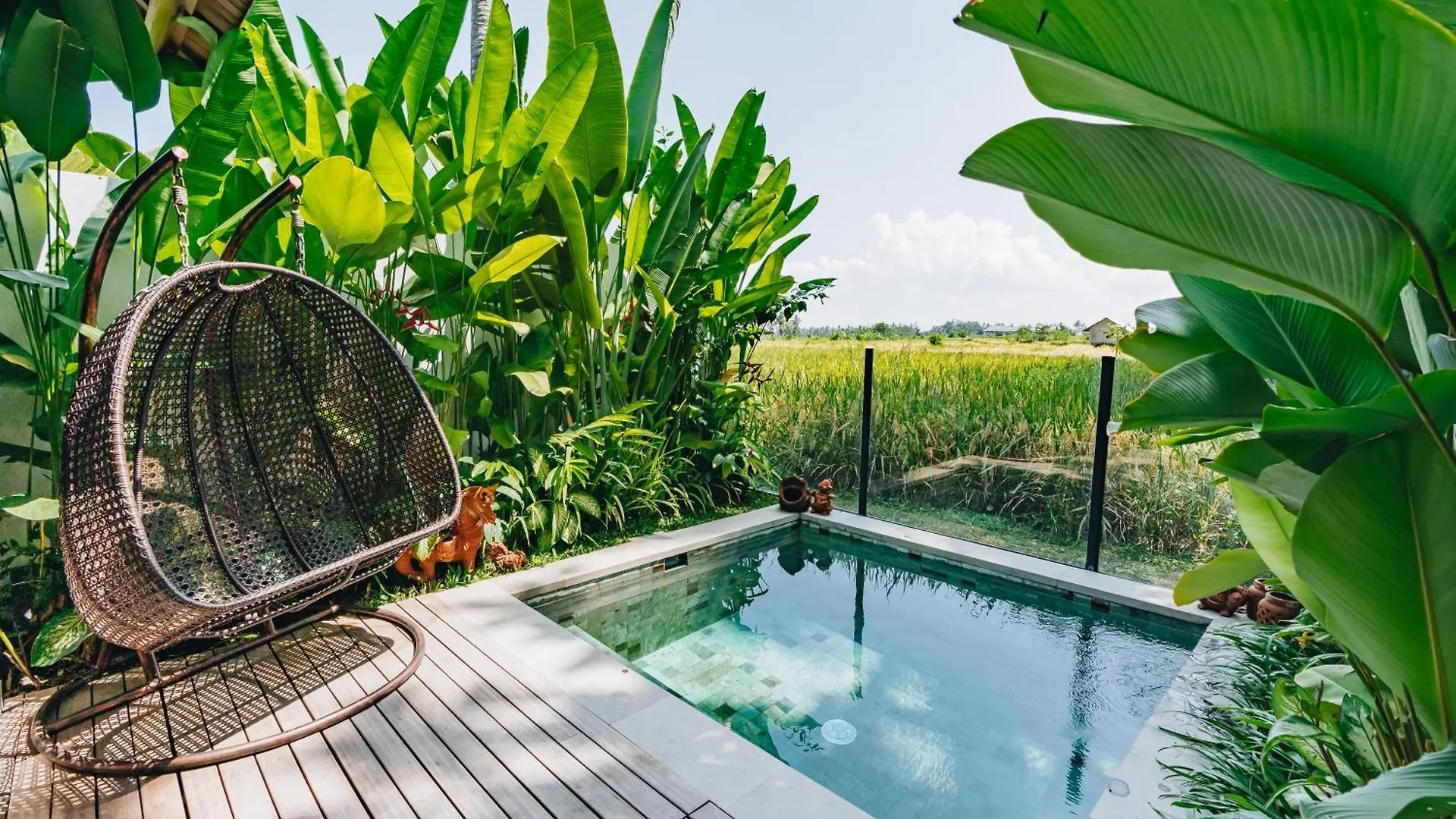 The Calm Ubud - 1Br Romance Villa With Rice Field View 0*, Ubud (Bali)